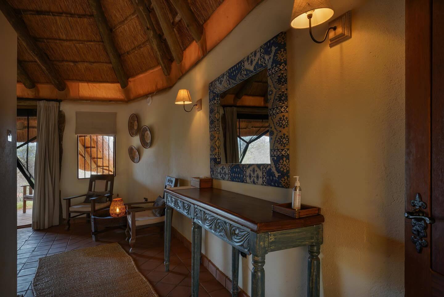 Entrance of room